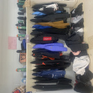 This is our Lost and Found.  We will hold on to them until Friday, January 9th.  Then we will be taking them to Beacon House or Bibles for Missions.